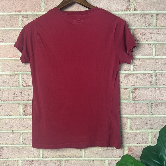 Russell Arkansas Razorback Hogs V Neck T Shirt - Picture 3 of 3